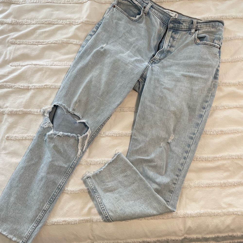 Abercrombie Skinny High Rise Size 10